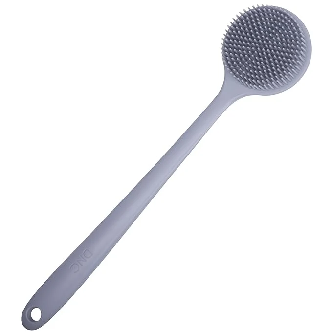 Relaxed DNC Silicone Back Scrubber for Shower Bath Body Brush Convenient