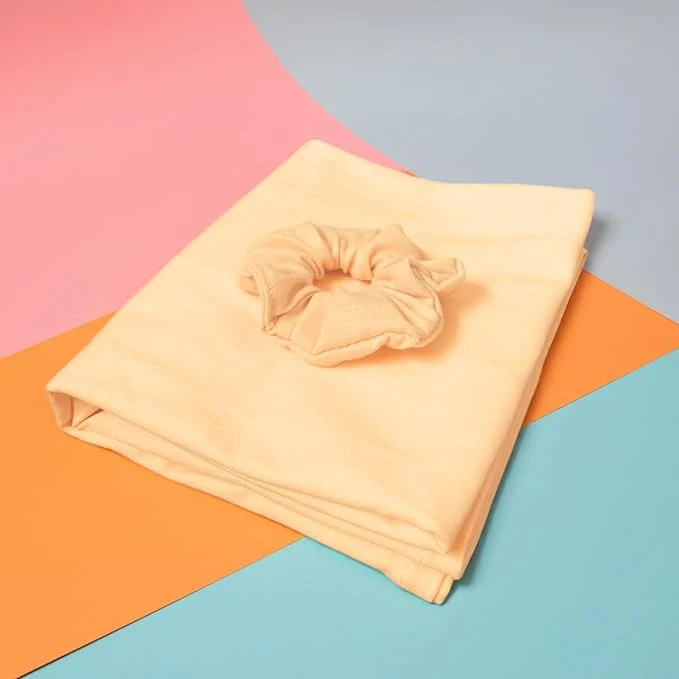 Expertly Made OOF Halo T-Shirt Hair Towel Cotton Jersey Knit w MoistureLock No Clean