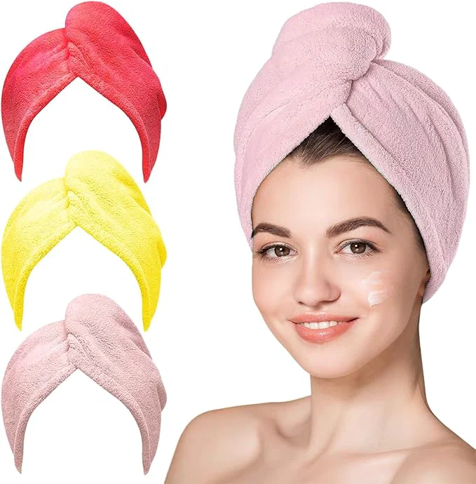 Dependable Hair Drying Towel 3 Pack Official