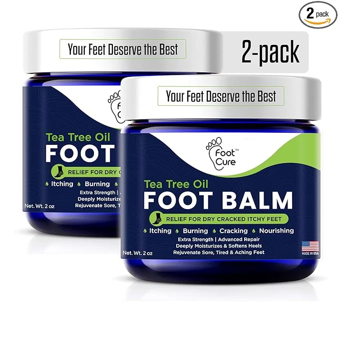 Outstanding FOOT CURE Tea Tree Oil Balm – Moisturizer Versatile