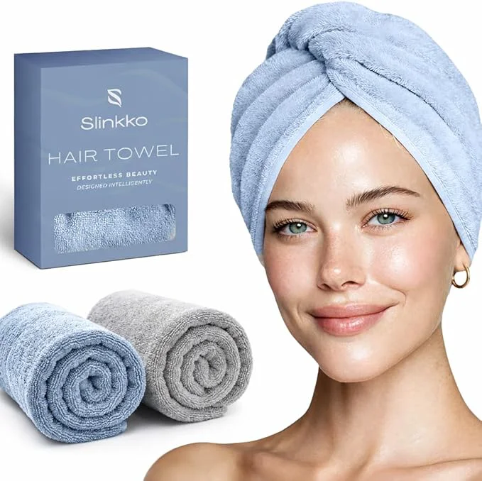 Responsible Microfiber Hair Towel Wrap Turban Excellent