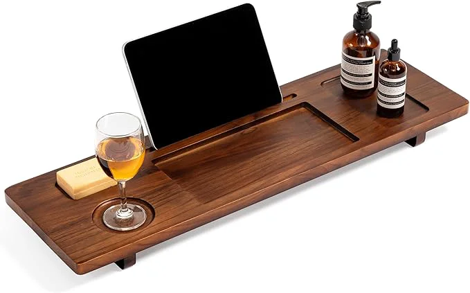 Advanced Premium Teak Bathtub Tray for standing Baths Authentic