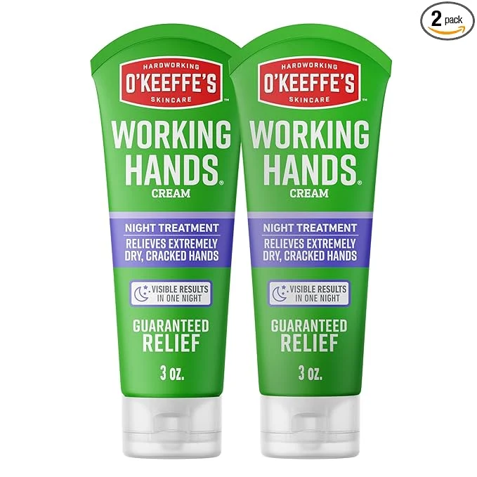 Clean O'Keeffe's Working Hands Night Treatment Hand Cream Innovative