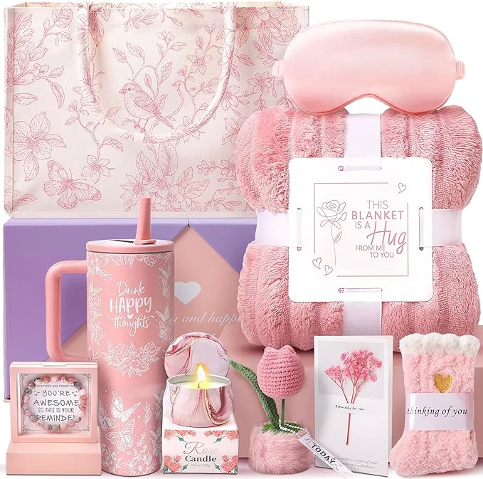 Official Birthday Gifts for Women 40 oz Tumbler and Tote Bag – Get Well Soon Gift for Excellent