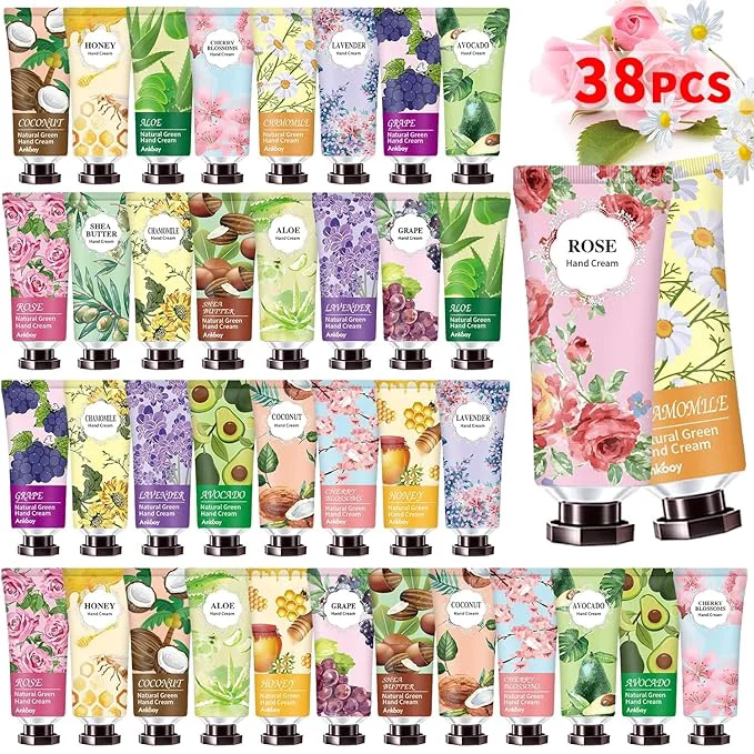 Lightweight INALIER Mothers Day Gifts-38 Pack Hand Cream Bulk Stocking Stuffers Innovative