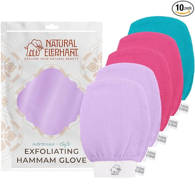 Smooth Natural Elephant Exfoliating Hammam Glove Eco-Friendly