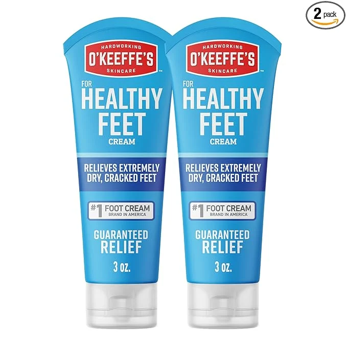 Flexible O'Keeffe's for Healthy Feet Foot Cream - 3 oz Tube - Relief for Organic