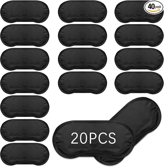 Powerful 20 Pcs Eye Mask Sleep Masks Bulk Blindfolds Trusted