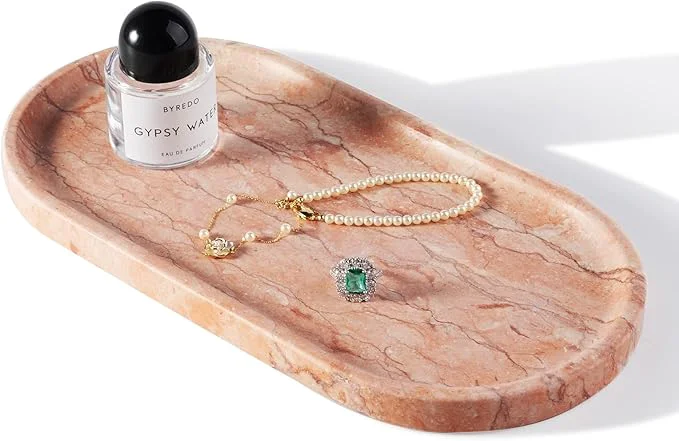 Authentic Koville Norway Natural Marble Tray Catchall Tray Soft