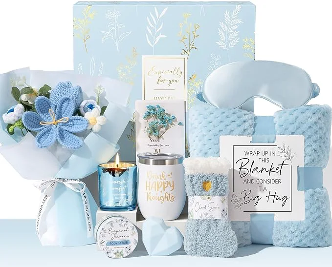 Exclusive Mothers Day Birthday Gifts for Women Self Care Package Get Well Soon Gift Reusable