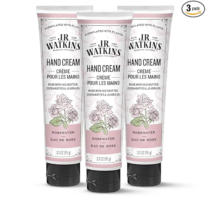 Green J.R. Watkins Natural Moisturizing Hand Cream Hydrating Hand Moisturizer Exceptional