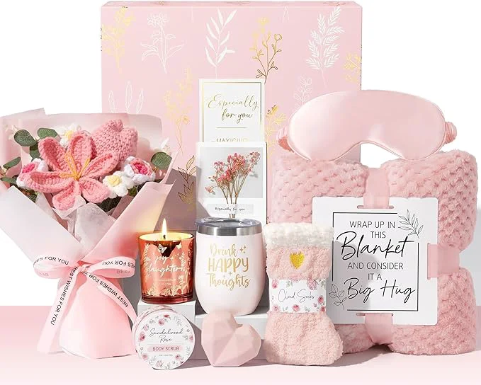 Carefully Designed Mothers Day Birthday Gifts for Women Self Care Package Get Well Soon Gift Organic
