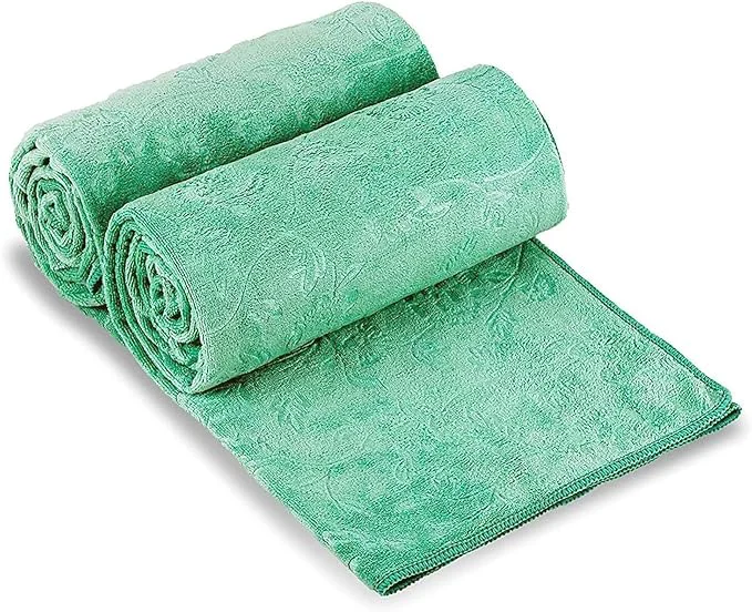 Easy-to-Use JML Large Bath Towels Set 2 Pack Microfiber Body Towels Enhanced