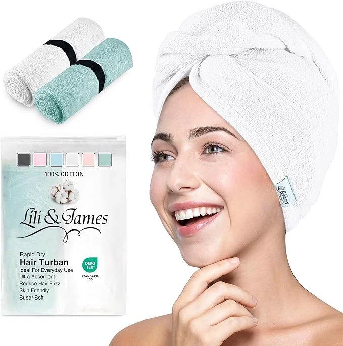 Effective Cotton Towel Wrap for Women Kids Quick Dry Soft Absorbent 420-GSM Wrap Original