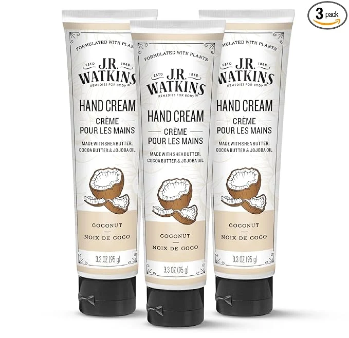 Premium Material J.R. Watkins Natural Moisturizing Hand Cream Hydrating Hand Moisturizer Next-Generation