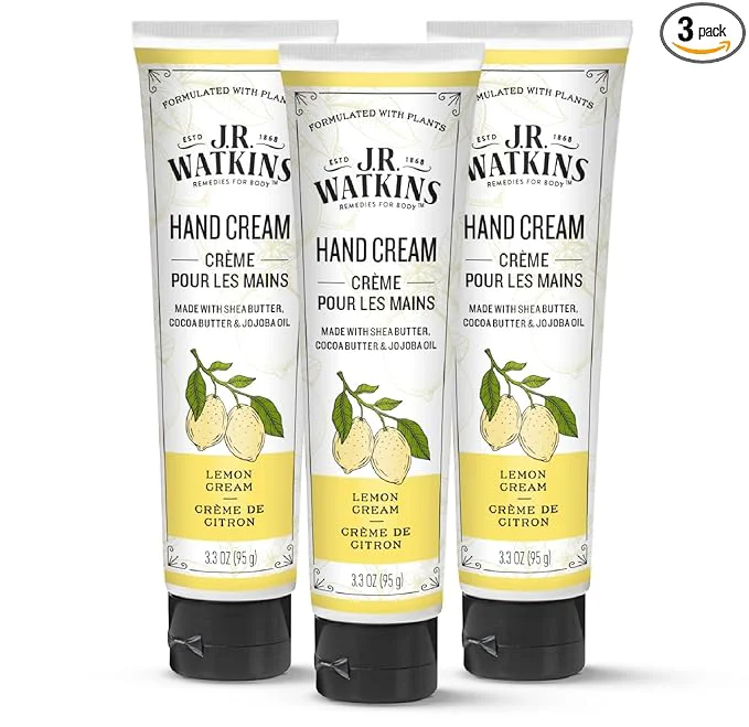 Modern J.R. Watkins Natural Moisturizing Hand Cream Hydrating Hand Moisturizer Comfortable
