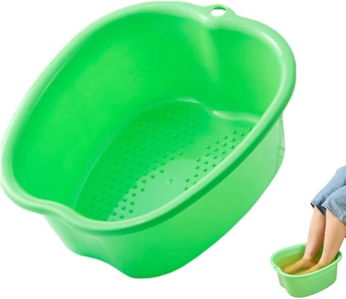 Contemporary Ytterbium Foot Soaking Bath Basin Large Massage Foot Soaking Tub Plastic Home High-Grade