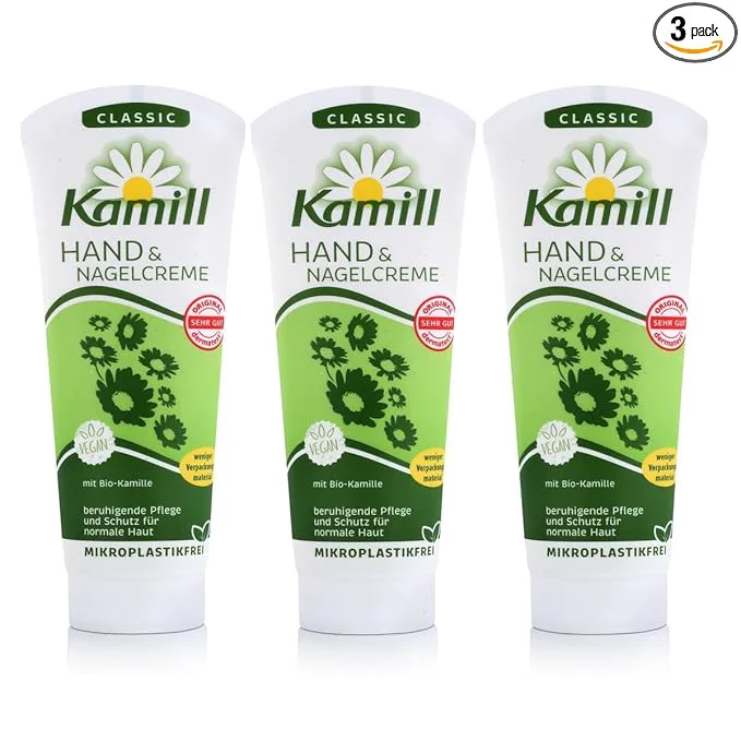 Original Kamill 3x100 ml Hand Nail Cream CLASSIC High-Quality