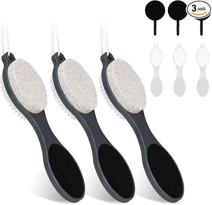 Reliable Foot File Callus Remover-3 Pcs 4 in 1 Foot Scrubber Dead Skin Remover Innovative