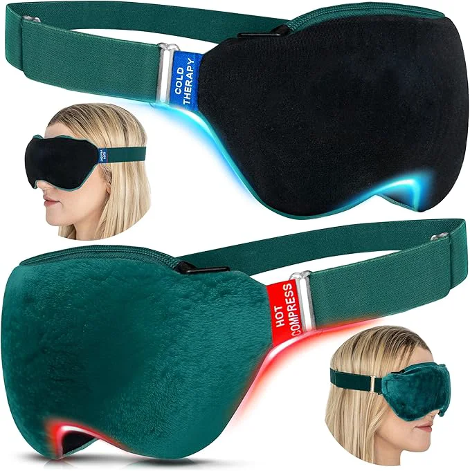 Efficient Medi Grade 2-in-1 Heat and Cooling Eye Mask Easy-to-Use