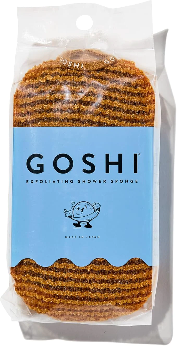 Soft GOSHI Exfoliating Shower Sponge Practical
