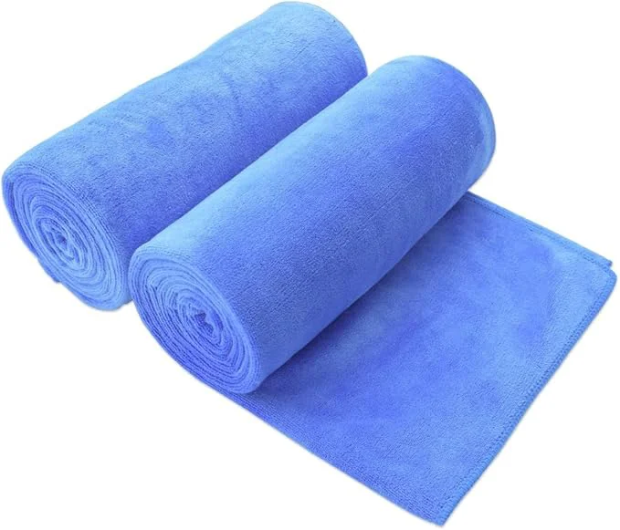 Smooth JML Microfiber Bath Towels Bath Sheet 2 Pack 35 x 70 Super Absorbent and Pure
