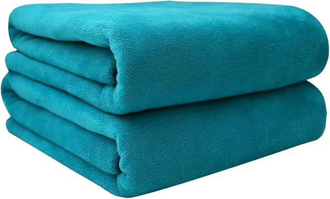 Exceptional JML Large Microfiber Bath Towels Set Detailed