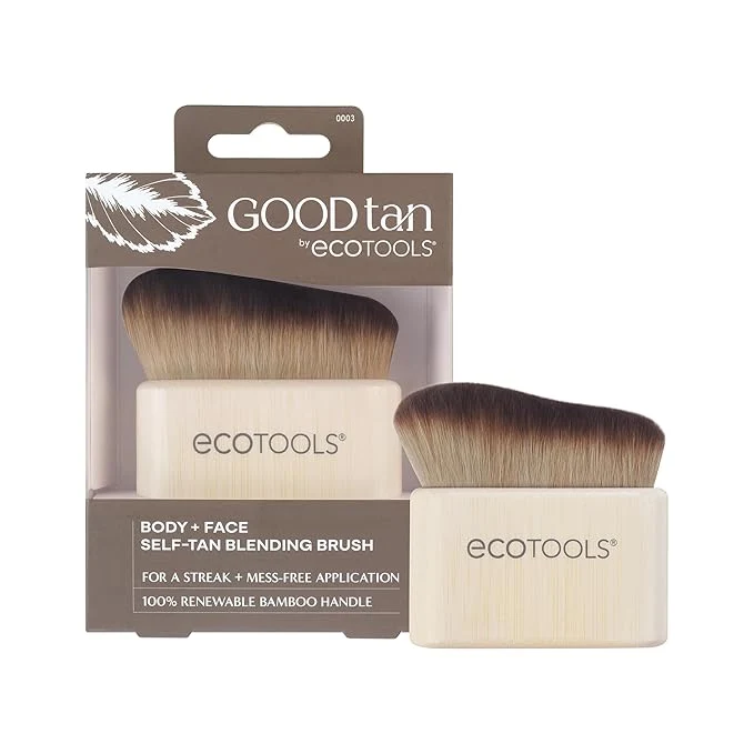 Verified EcoTools Good Tan Body Face Self-Tan Blending Brush Reusable