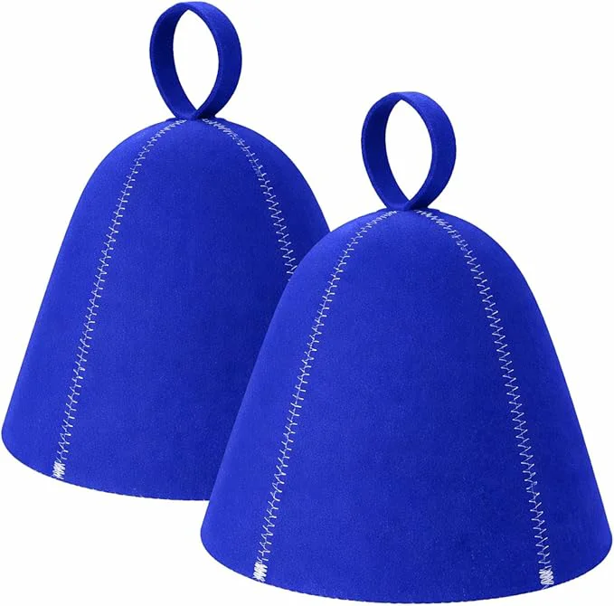 Healthy JaGely Sauna Hat for Men Women Sauna Hat Vaporarium Cap Russian Banya Cap for Sustainable