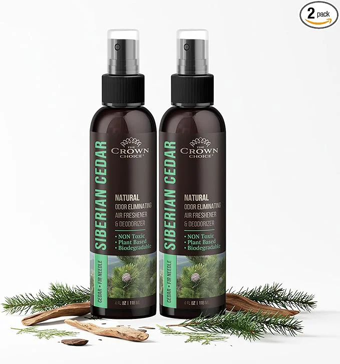 Practical Non-Toxic Odor Eliminator Natural Cedar Air Freshener Spray Genuine