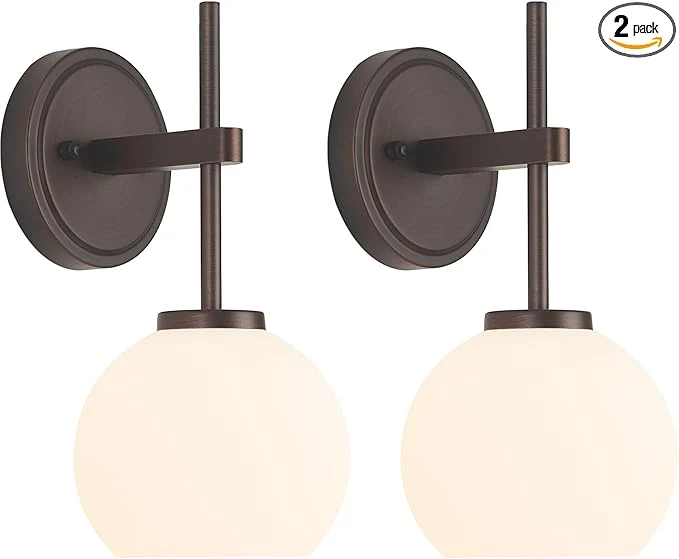 Top-Quality Oil Rubbed Bronze Wireless Rechargeable Wall Sconces Set of 2 Battery Operated Original