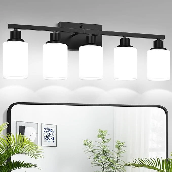 Healthy 5-Light Bathroom Light Fixtures Vanity Light Official