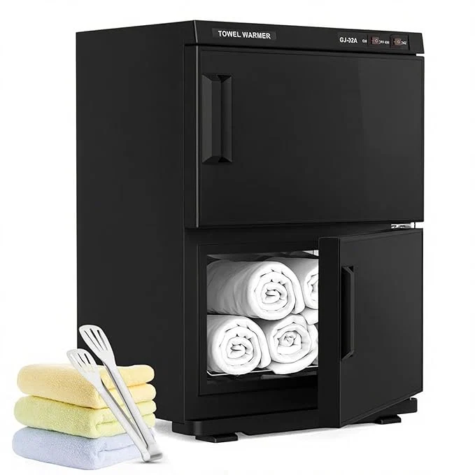 Environmentally Friendly Kikihouse Hot Towel Warmer 32L Large Capacity Hot Towel Cabinet Facial Towel Elite