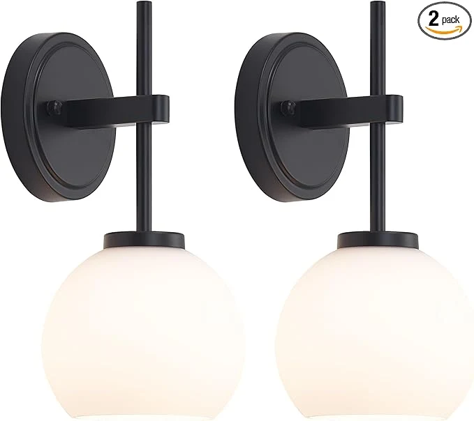 Optimized SANTOSTOCK Black Wireless Rechargeable Wall Sconces Environmentally Friendly