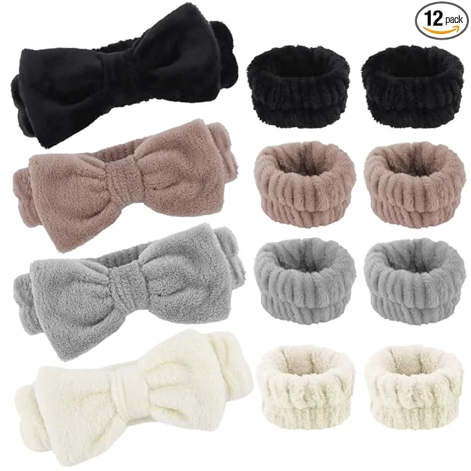 Detailed AOPRIE SPA Headbands for Washing Face Makeup Headbands Crafted