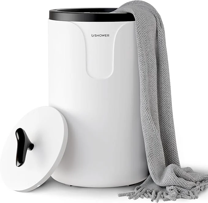 Minimalist USHOWER Towel Warmers for Bathroom 20L Large Towel Warmer Bucket for Spa Premium