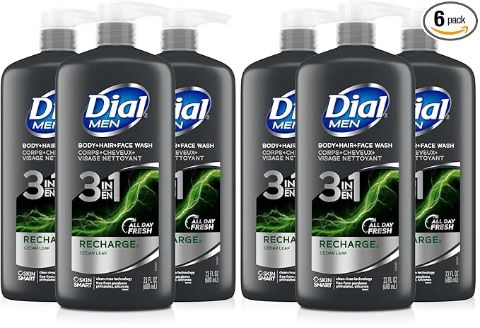 Comfortable Dial Men 3in1 Body Hair and Face Wash Superior
