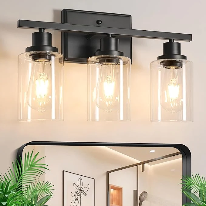 Advanced Ascher Bathroom Vanity Light Fixtures 3 Light Wall Sconces Lighting Specialty