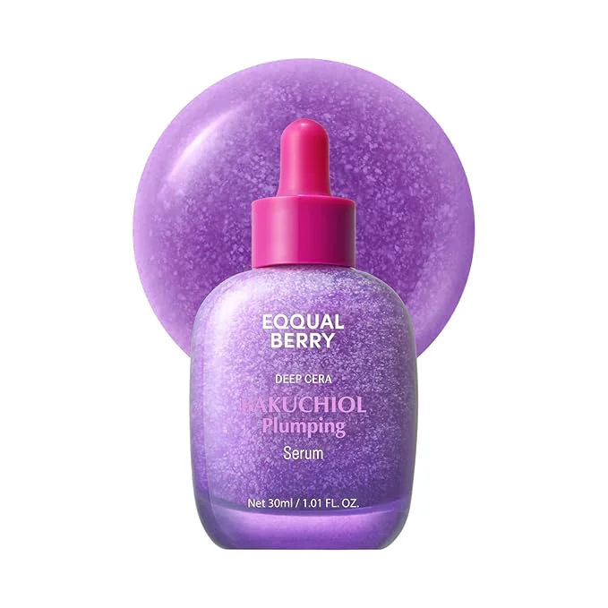 Sustainable EQQUALBERRY Bakuchiol Plumping Face Serum World-Class