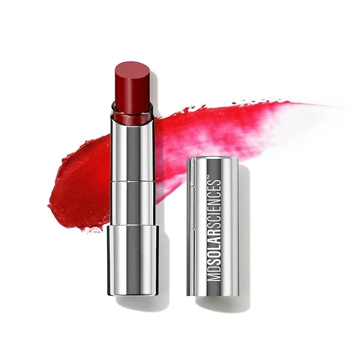 Reusable MDSolarSciences Tinted Sheer Lip Balm SPF 30 Hydrating Lip Sunscreen Shea Casual
