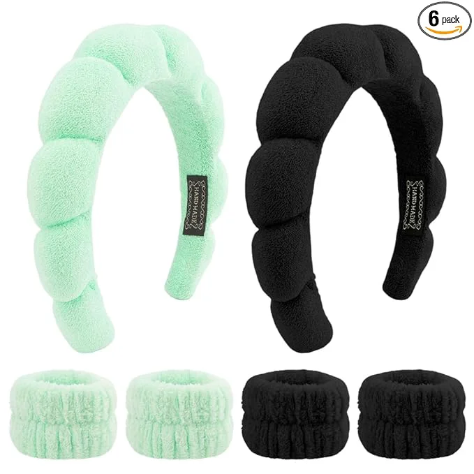 Sustainable SPA Headbands for Washing Face Makeup Headbands Safe