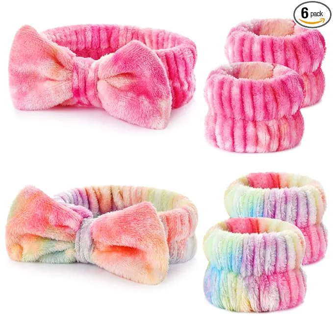 Safe Wteehn 6pcs Headband and Wristband Environmentally Friendly