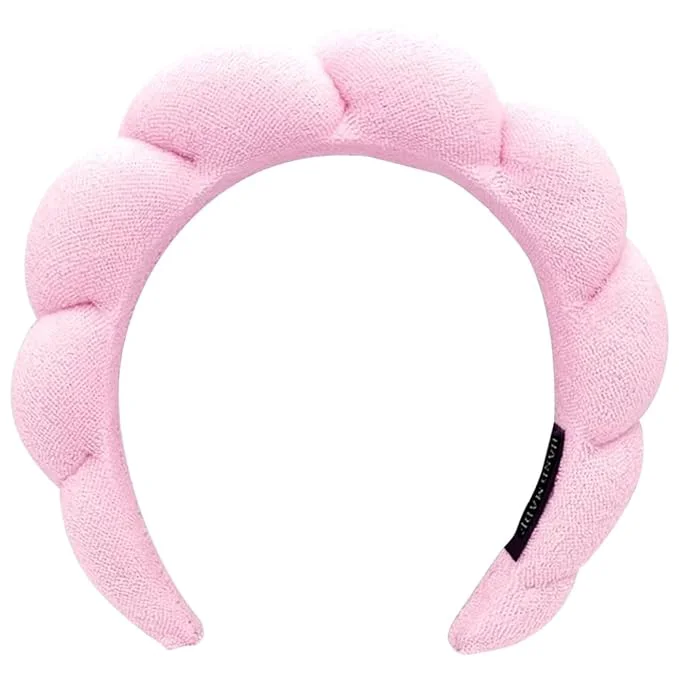 Practical Spa Terry Cloth Headbands Secure