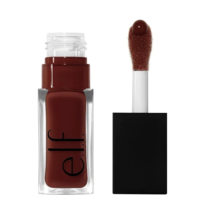 Organic e.l.f. Glow Reviver Lip Oil Nourishing Tinted Lip Oil Pure