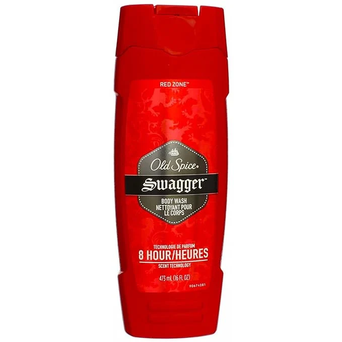 Organic Old Spice Red Zone Body Wash Swagger 16 oz Responsible