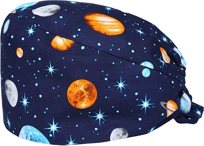 Premium Material Cute Printed Working Cap for Women Men Long-Lasting