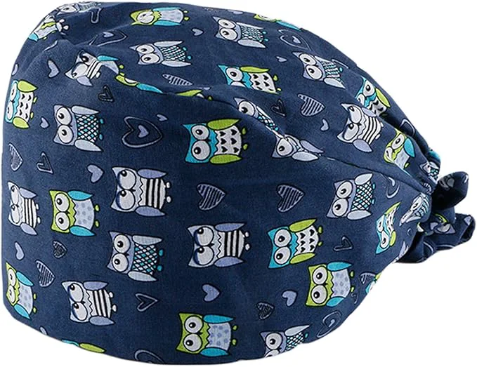 Breathable Cute Printed Working Cap for Women Men Lightweight