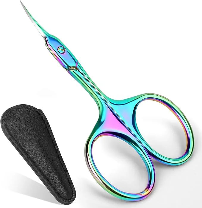 Prestigious Cuticle Scissors Extra Fine Curved Manicure Pedicure Nail Scissor Trendy