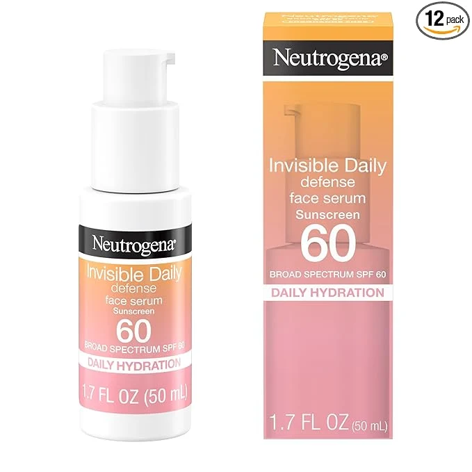 High-Grade Neutrogena Invisible Daily Defense Broad Spectrum SPF 60 Antioxidants Premium Material