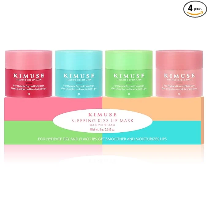 World-Class KIMUSE Lip Mask Set Moisturize Nourish Cracked Dry Lips Intense Hydration Reliable